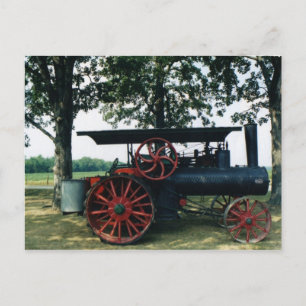 stoommotor briefkaart