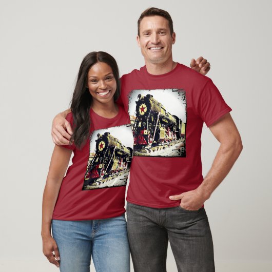 Stoommotor Diesellocomotief T-shirt (Unisex)