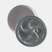 Stoommotor druk wiel koelkastmagneet magneet (Voorkant / Achterkant)