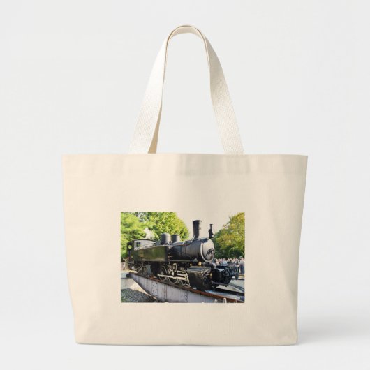 Stoommotor, Frankrijk Grote Tote Bag (Voorkant)