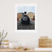 Stoommotor in Silverton Poster (Keuken)