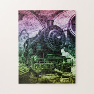 -stoommotor-locomotief legpuzzel