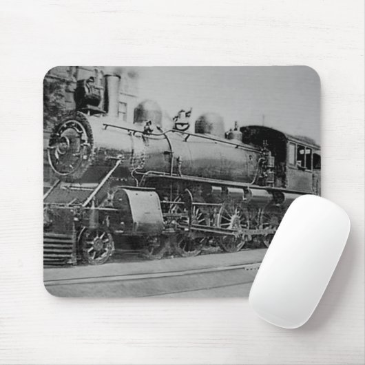  stoommotor locomotief muismat (Met muis)