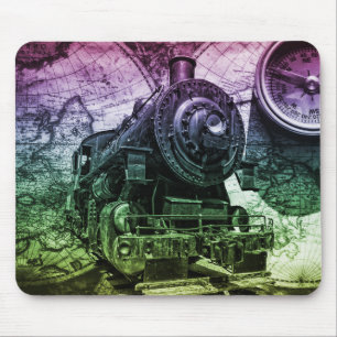 -stoommotor-locomotief muismat