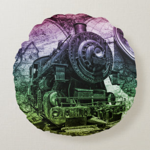 -stoommotor-locomotief rond kussen