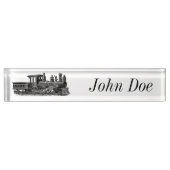  stoommotor naambordje (Voorkant)