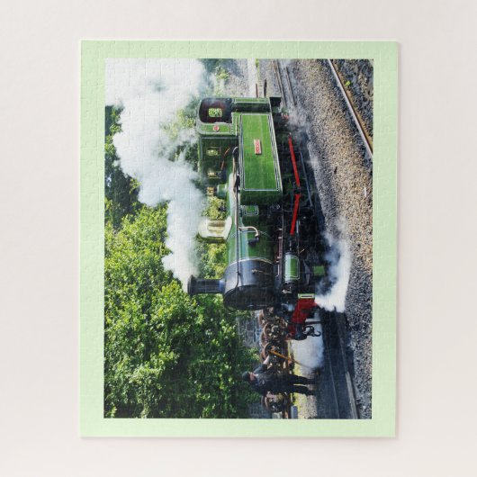 Stoommotor op het eiland Man Legpuzzel (Verticaal)