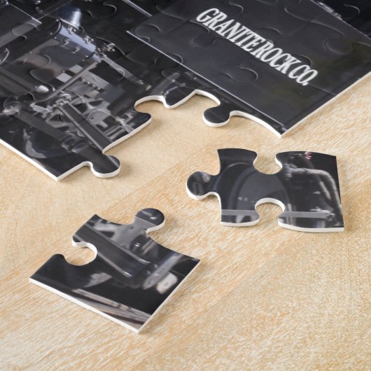 Stoommotor Trein puzzel (Zijkant)