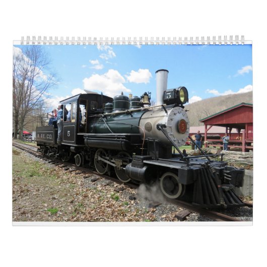 Stoommotoren Kalender (Achterkant)