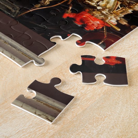 Stoommotorkap Legpuzzel (Zijkant)