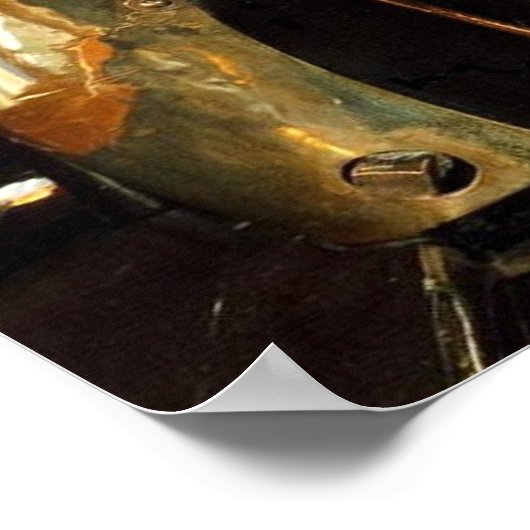 Stoommotorkap Poster (Hoek)