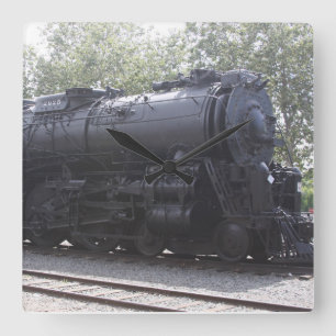 Stoommotortreinstel Vierkante Klok