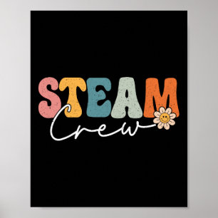 Stoomploeg Terug naar school Wetenschap Engineerin Poster