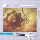 Stoomponkklokken en kettingen tissuepapier (Craft)