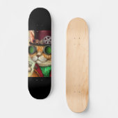 STOOMPUNK KAT SKATEBOARDS (Voorkant)