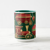 stoompunk kerst ornamenten koffiemok mok (Midden)