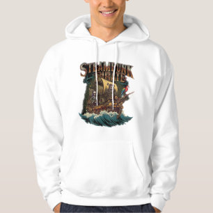 StoomPunk Piraat Mechanische Corsair Victoriaanse Hoodie