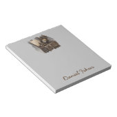 StoomPunk Tijdmachine - Antieke Schatkist  Notitieblok (Schuin)