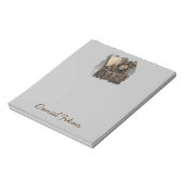 StoomPunk Tijdmachine - Antieke Schatkist  Notitieblok (Linkerzijde)