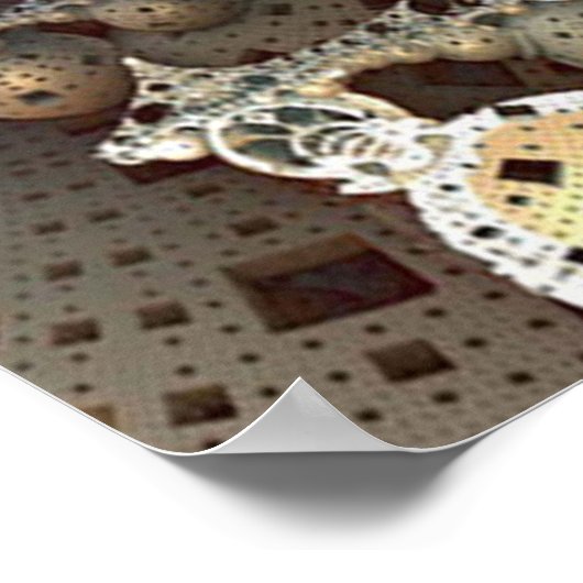 StoomPunk Tijdmachine Poster (Hoek)