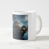 stoompunksleepboot grote koffiekop (Voorkant rechts)