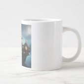 stoompunksleepboot grote koffiekop (Rechts)