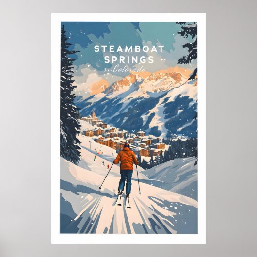 Stoomsboot Springs Print Colorado 1 (Voorkant)
