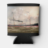 Stoomschip Louise 1800s Blikjeskoeler (Voorkant)