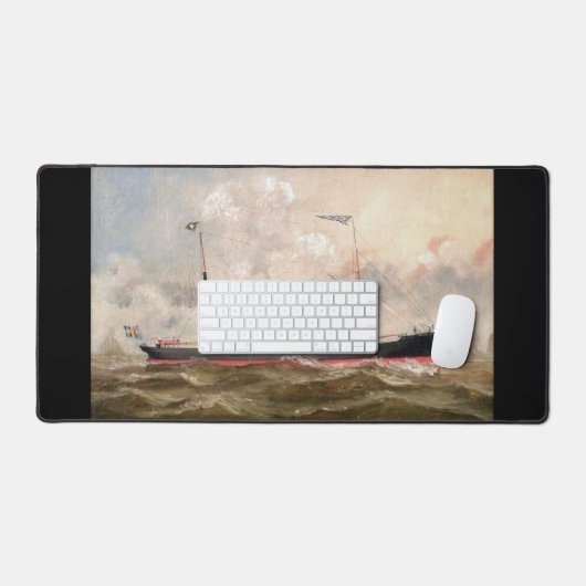 Stoomschip Louise 1800s Bureaumat (Keyboard & Muis)