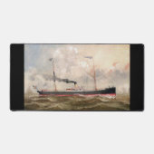 Stoomschip Louise 1800s Bureaumat (Voorkant)