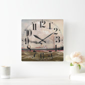 Stoomschip Louise 1800s Vierkante Klok (Huis)