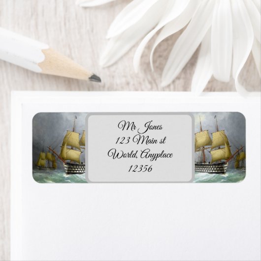  stoomslagschepen etiket (Insitu)