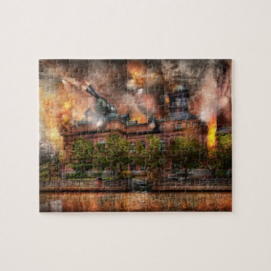 Stoomst Punk - De oorlog is begonnen Legpuzzel (Horizontaal)