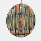 Stoomst Punk - Het smeringspruitstuk Keramisch Ornament (Links)