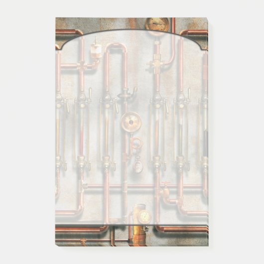 Stoomst Punk - Het smeringsspruitstuk Post-it® Notes (Voorkant)