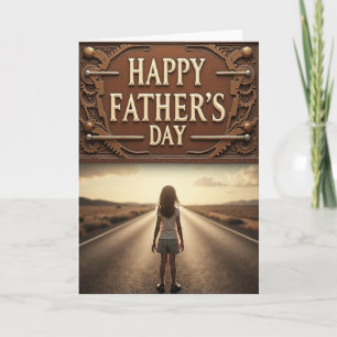 Stoomstempel Vaderdag Bord Kaart