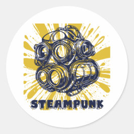 Stoomsticker – Vintage Kunst Sticker