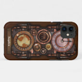 Stoomstijl antieke tijdmeter #1B Case-Mate iPhone Case (Achterkant (horizontaal))
