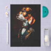 Stoomstijl Beagle Hond Portret EM2L Decoupage Tissuepapier (Craft)