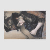 Stoomstijl Dame Kat Decoupage Tissuepapier (Voorkant)