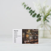Stoomstijl - De Werkplaats Visitekaartje (Staand voorkant)