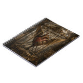 Stoomstijl geketende hart notitieboek (Linkerzijde)