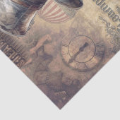 Stoomstijl Haan Tissuepapier (Detail)