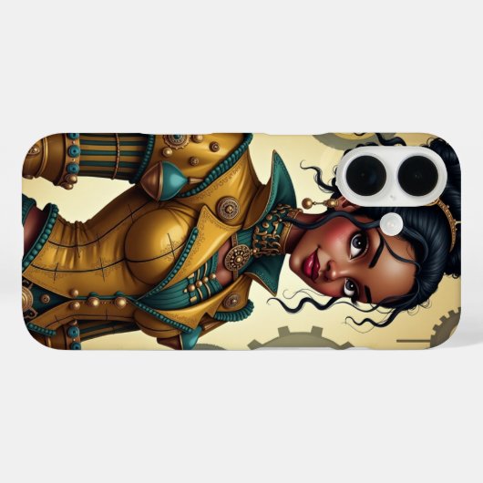 Stoomstijl Harlekijn Case-Mate iPhone Case (Achterkant (horizontaal))