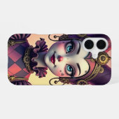Stoomstijl Harlekijn iPhone 16 Hoesje (Achterkant horizontaal)