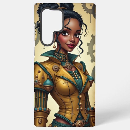 Stoomstijl Harlekijn Samsung Galaxy Hoesje (Achterkant)