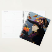 Stoomstijl Herfst Heks Pompoen Klokwerk Hoed Planner (Display)