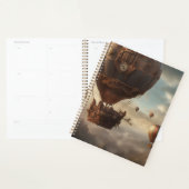 Stoomstijl-hete-luchtballon Planner (Display)