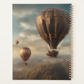 Stoomstijl-hete-luchtballon Planner (Achterkant)