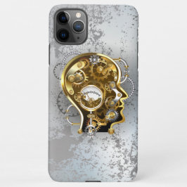 Stoomstijl hoofd met manometer iPhone 11Pro max hoesje